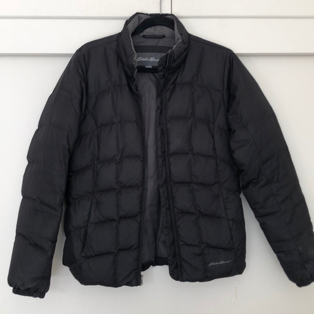 Eddie Bauer Black Puffer Jacket